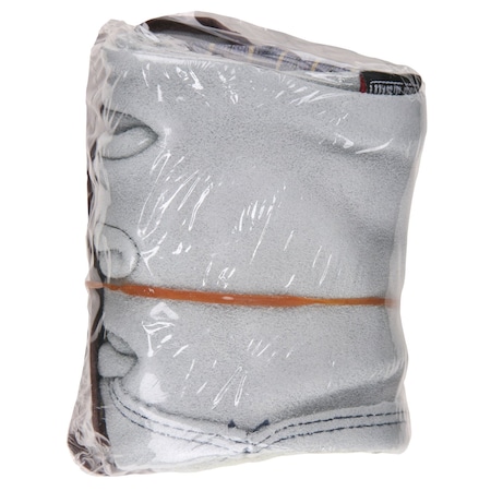 Mcr Safety Gloves, Prem Full Lthr Bk & Plm 4.5'' PE Cuff L, 36PK VP1418A